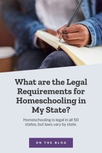 What are the legal requirements for Homeschooling in my state