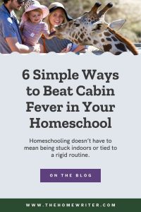 Homeschooling family at the zoo to beat cabin fever