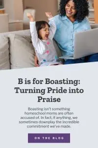 B is for Boasting