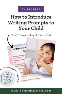How to introduce writing prompts to your child