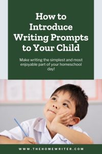 How to introduce writing prompts to your child