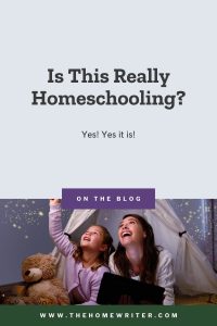 Is this really homeschooling? Yes! It is!