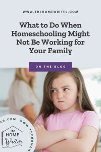Homeschooling Might Not Be Working