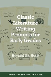 classic literature writing prompts for early grades